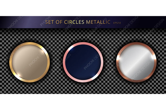 Elevating Brand Aesthetics with Metallic Gold Circle Labels
