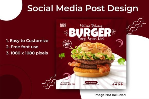 Elevating Your Restaurant Brand with a Hot and Delicious Food Social Media Post