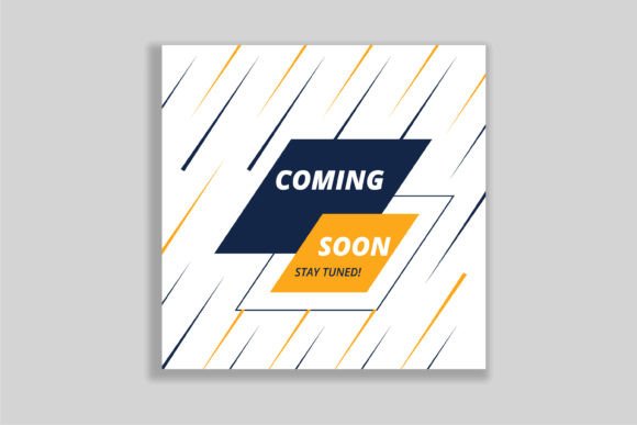 Evaluating the Coming Soon Promotional Banner Template for Professional Use