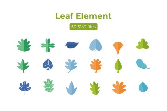 Leaf Element: Organic Typography for Modern Brands