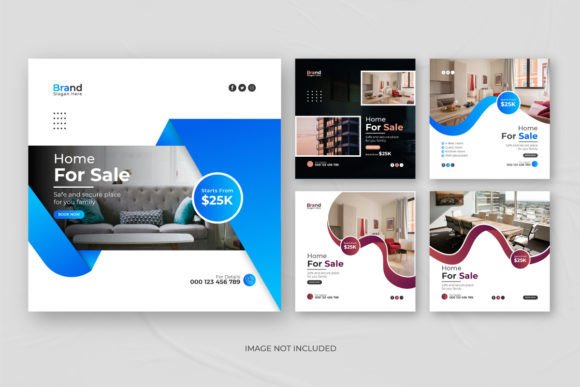 Real Estate House for Sale Post Design: Balancing Aesthetics and Functionality in Digital Marketing
