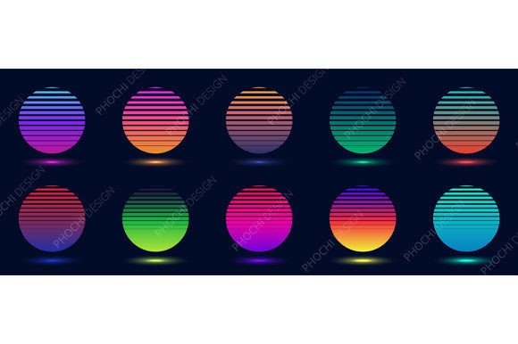 Revitalize Designs with Retro Circle Badges