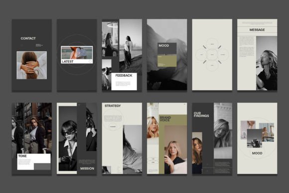 Strategic Visual Consistency: Leveraging the Dim Instagram Template PSD for Brand Authority