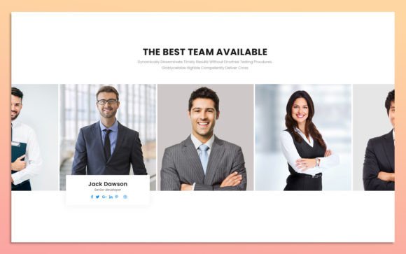 Streamlining Team Profiles with the 15.Team Member Widget Design Elements