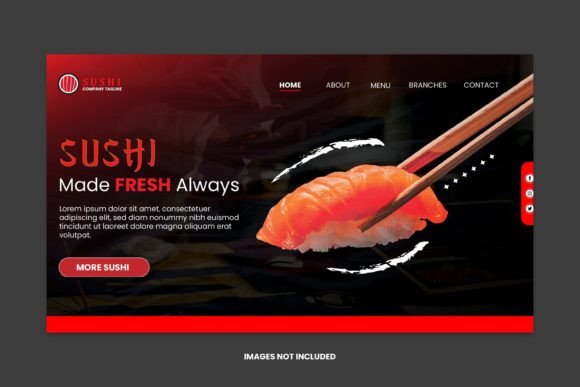 Sushi Restaurant Banner Design Guide